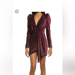 Lavish Alice Diamanté  Long Sleeve Dress